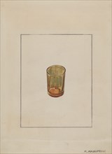 Amber Glass, 1935/1942. Creator: Raymond Manupelli.