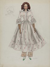 Doll, c. 1936. Creator: Mary E Humes.
