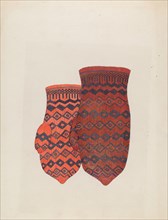 Mitten, c. 1936. Creator: Carl Keksi.