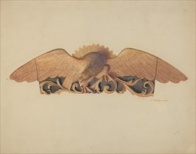 Stern Decoration, c. 1937. Creator: Jerome Hoxie.