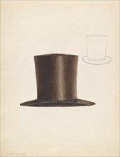 Man's Hat, c. 1937. Creator: Creighton Kay-Scott.