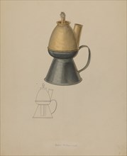 Petticoat Lamp, 1938. Creator: Jacob Gielens.