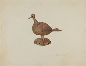 Pa. German Toy Bird, 1935/1942. Creator: Charles Garjian.