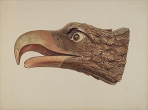 Eagle, 1935/1942. Creator: Jerome Hoxie.