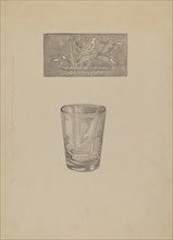 Whiskey Glass, 1935/1942. Creator: Gertrude Lemberg.