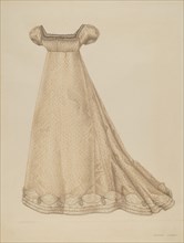 Wedding Dress, 1935/1942. Creator: Gertrude Lemberg.