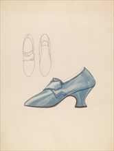 Woman's Shoe, c. 1936. Creator: Melita Hofmann.