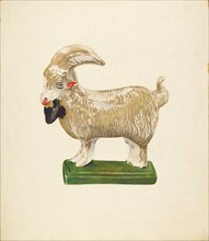 Goat, c. 1938. Creator: John W Kelleher.