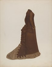 Dress, c. 1940. Creator: Gertrude Lemberg.