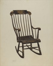 Rocking Chair, 1940. Creator: Henry Granet.