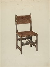 Chair, 1941. Creator: William Kieckhofel.