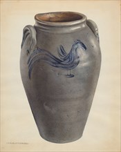 Jar, c. 1938. Creator: George Loughridge.