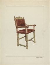 Sacramental Chair, c. 1939. Creator: Gordena Jackson.