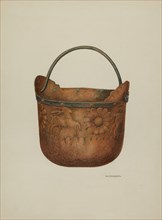Bucket, c. 1940. Creator: William Kieckhofel.