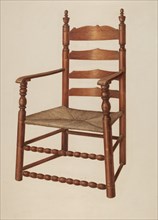 Armchair, 1941. Creator: Isadore Goldberg.
