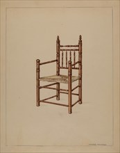 Chair, 1935/1942. Creator: Isadore Goldberg.