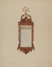 Hepplewhite Mirror, 1935/1942. Creator: Nicholas Gorid.