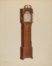 Tall Clock, c. 1938. Creator: Arthur Johnson.