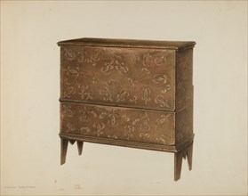 Chest with Drawer, c. 1939. Creator: Isadore Goldberg.