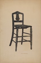 Youth's Chair, c. 1940. Creator: Violet Hartenstein.