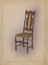 Side Chair, c. 1936. Creator: Nicholas Gorid.