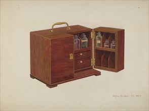 Portable Medicine Cabinet, c. 1938. Creator: Regina Henderer.