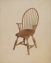 Windsor Chair, 1937. Creator: Ray Holden.