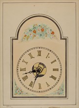 Clock, c. 1938. Creator: Nicholas Gorid.