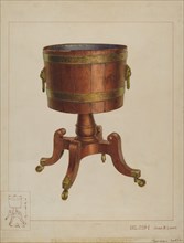 Wine Cooler, c. 1937. Creator: James M. Lawson.