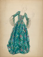 Dress, c. 1936. Creator: Gwyneth King.