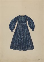 Child's Dress, 1941. Creator: Marie Lutrell.