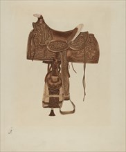 Saddle, 1935/1942. Creator: Gordena Jackson.