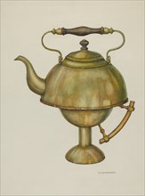 Tea Kettle, c. 1940. Creator: William Kieckhofel.