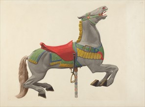 Carousel Horse, c. 1941. Creator: John W Kelleher.