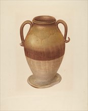 Vase, c. 1939. Creator: Isadore Goldberg.