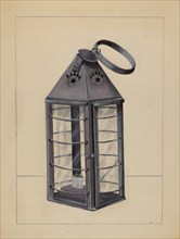 Lantern, 1936. Creator: Holger Hansen.