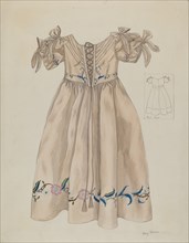 Child's Dress, c. 1936. Creator: Mary E Humes.