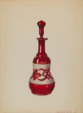 Bottle, 1937. Creator: J. Howard Iams.
