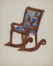 Toy Chair, 1935/1942. Creator: Mary E Humes.