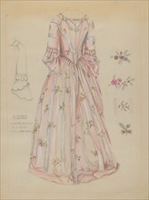 Dress, c. 1936. Creator: Fanchon Larzelere.