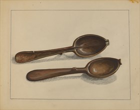 Tablespoon Mold, c. 1936. Creator: Jules Lefevere.