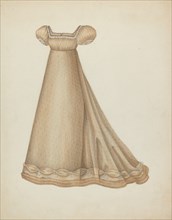 Wedding Dress, 1935/1942. Creator: Gertrude Lemberg.