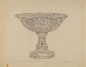 Punch Bowl, 1935/1942. Creator: Gertrude Lemberg.