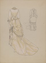 Wedding Dress, c. 1936. Creator: Melita Hofmann.