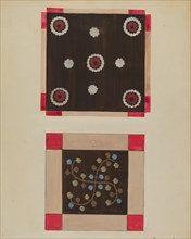 Button Rug, c. 1936. Creator: Jules Lefevere.