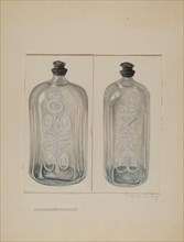 Cordial Bottle, c. 1936. Creator: Gertrude Lemberg.