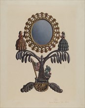 Jenny Lind Mirror, c. 1939. Creator: Regina Henderer.