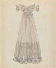 Infant's Dress, c. 1936. Creator: Mary E Humes.