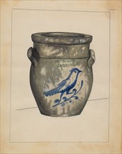 Jar, c. 1936. Creator: Jules Lefevere.