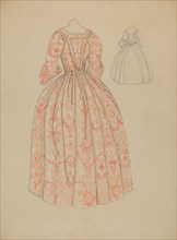 Dress, c. 1936. Creator: Dorothy Gernon.